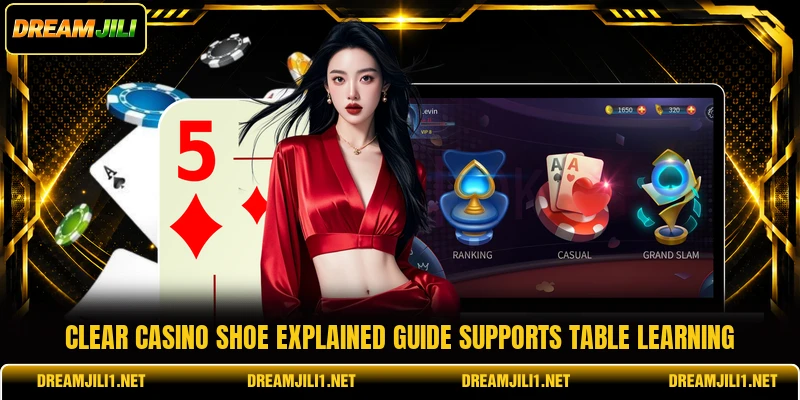 Clear casino shoe explained guide supports table learning Clear casino shoe explained guide supports table learning