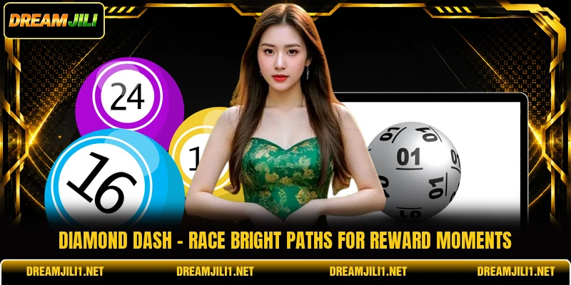 Diamond Dash - Race Bright Paths For Reward Moments