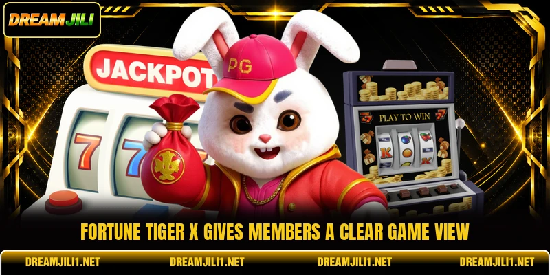Fortune Tiger X gives members a clear game view Fortune Tiger X gives members a clear game view