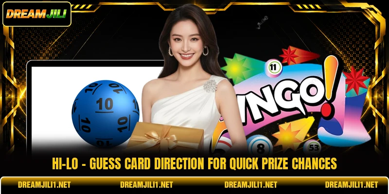 Hi-Lo - Guess Card Direction For Quick Prize Chances