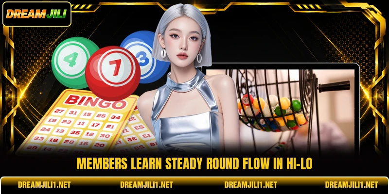 Members learn steady round flow in Hi-Lo Members learn steady round flow in Hi-Lo