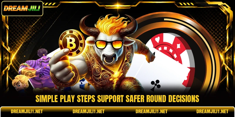 Simple play steps support safer round decisions Simple play steps support safer round decisions