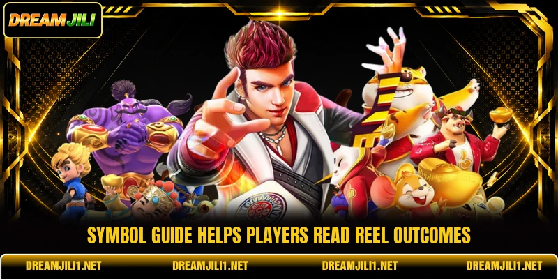 Symbol guide helps players read reel outcomes Symbol guide helps players read reel outcomes